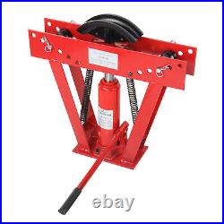 12 Ton Pipe Bender Manual Hydraulic Piping Bending Exhaust Tube Fabric with6 Dies