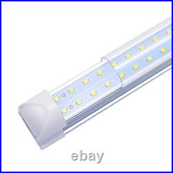 25 PCS T8 8FT LED Tube Light Fixtures 6500K Shop Light Bulb 72W 8640LM LED Bulbs