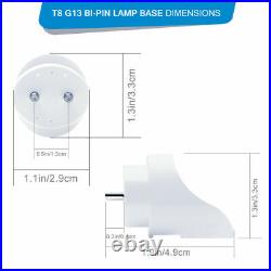 25 Pack T8 4FT LED Tube Light Bulbs 60W 4' G13 Bi-Pin 6500K LED Shop Light Bulbs