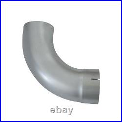 2PCS 5 ID/OD Exhaust Elbow Pipe 90 Degree Aluminized 12 Arms Elbow