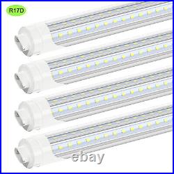 2 Pin R17D T8 8FT LED Tube Light HO 72W 8ft Led Shop Light Bulbs 6500K 8640lm
