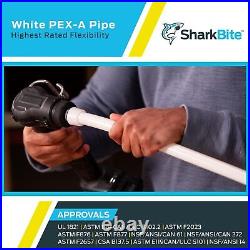 3/4 Inch x 300 Feet White PEX-A, PEX Pipe Flexible Water Tubing for Plumbing
