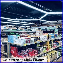 425 Pack T8 8FT 72W LED Shop light Fixture 6500K 8Foot LED Tube Light Bulbs US