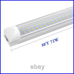 4FT 8FT LED Shop Light Fixtures 36W 72W 90W T8 LED Tube Light LED Bulbs 6500K