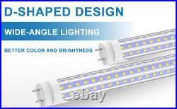 4FT LED Tube Light Bulbs T8 4 FT 60W G13 Bi-Pin LED Shop Light Bulb 6500K 7200lm