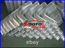 4 102MM 90 Degree Elbow Aluminum Turbo Intercooler Pipe Piping Tubing L=550MM
