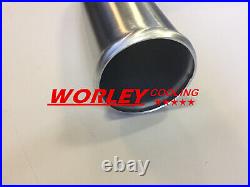 4 102mm 90 Degree Aluminum Turbo Intercooler Pipe Piping Tubing Length L=550mm
