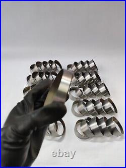 4 304 stainless 25 pack Pie cuts 90 degree elbow (18ºeach) turbo exhaust 1D CLR