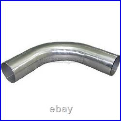 CXRacing 4 90 Degree Mandrel Bend Header Pipe Tubing Tube 304 Stainless Steel