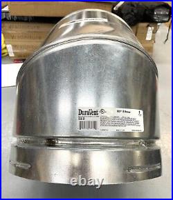 DuraVent 10GVL90 90-Degree Adjustable Tube B Gas Vent Elbow