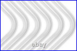 EKWB EK-Loop Hard Tube 16mm 0.8m Pre-Bent, 90 Degree, 550x250mm, Acrylic, 6-pack