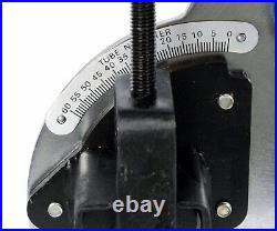 Erie Tools Tube And Pipe Notcher Tool for 0-60 Degree Angle Notches
