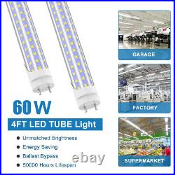 G13 60W T8 4FT LED Tube Light Bulb Bi-Pin 7200LM Shop Light 6500K Super Bright