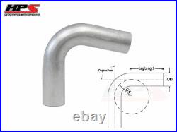 HPS 4 102mm OD 100 Degree Bend 6061 Aluminum Elbow Tube Pipe 16 Gauge 5.5 CLR