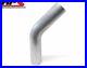 HPS 4.5 OD 45 Degree Bend 6061 Aluminum Elbow Pipe 12 gauge with 6 CLR