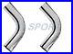 Pair Exhaust Pipe 5 OD 90 Degree Chrome Exhaust Elbow-18 Arms Pipe Tube