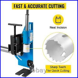 Pipe and Tube Notcher Hole Saw Notcher 0-60 Degree Rotation for Plumber Drilling