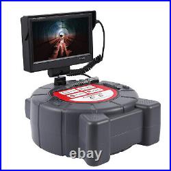 Portable 165ft Drain Sewer Pipe Inspection Camera with locator Self-leveling 9LCD