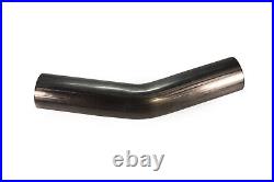 Squirrelly 1.75 OD 304 SS 45+ 180+45 Degree Mandrel Bend Exhaust Pipe