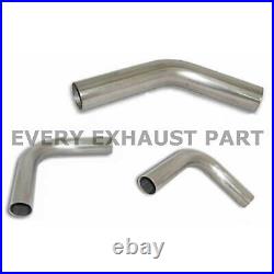Stainless Steel Mandrel Exhaust Bends Tube Elbows 45 90 Degree 35mm Od -76mm Od