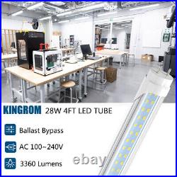 T8 4FT LED Tube Light Bulb 22W 28W 60W G13 Bi-Pin LED Shop Light Bulb 4 FT 6500K